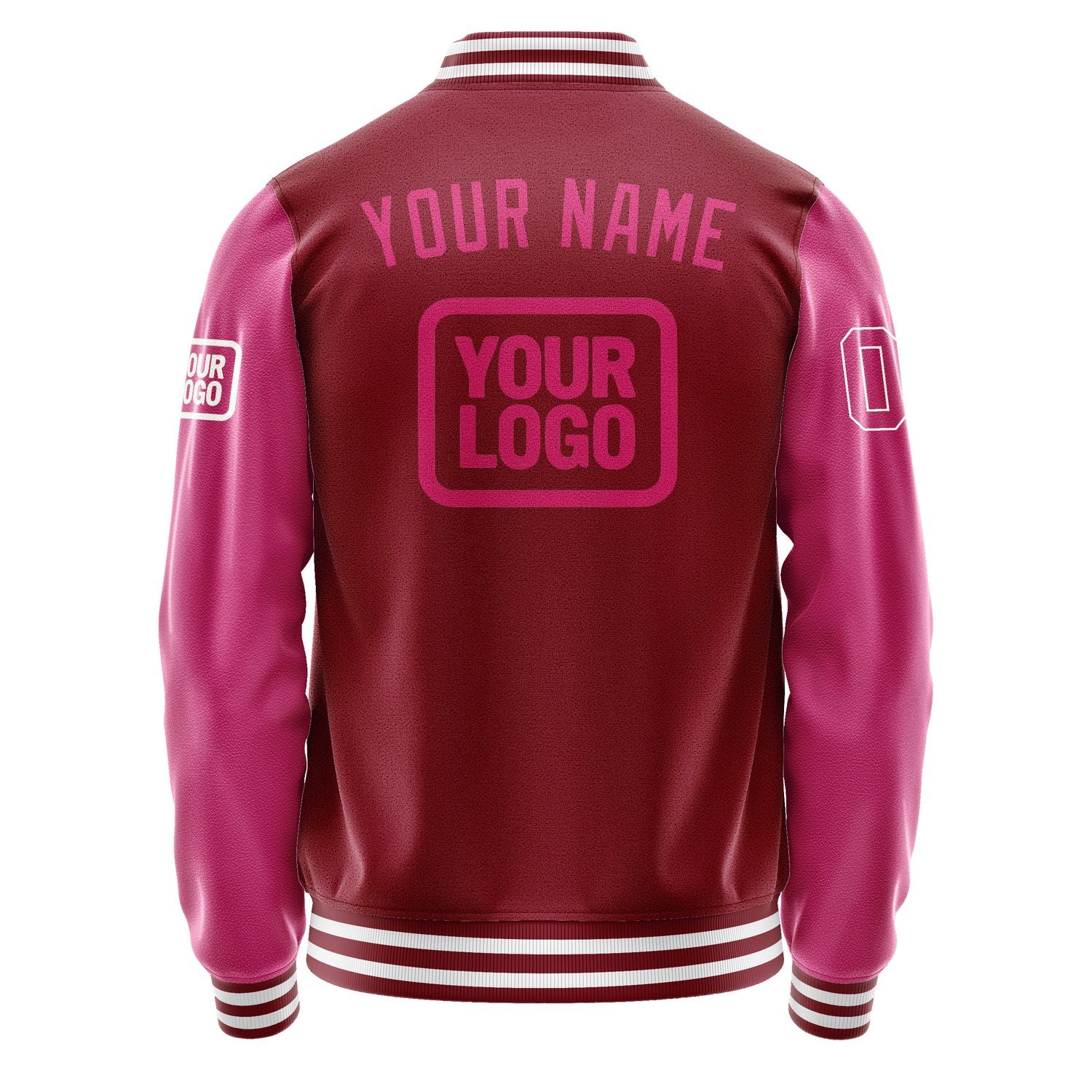 Maßgeschneidertes Karmesinrot Rosarot Jacke JA151513151818131318