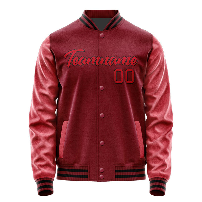 Maßgeschneidertes Karmesinrot Rot Jacke Ja1515141517B21714