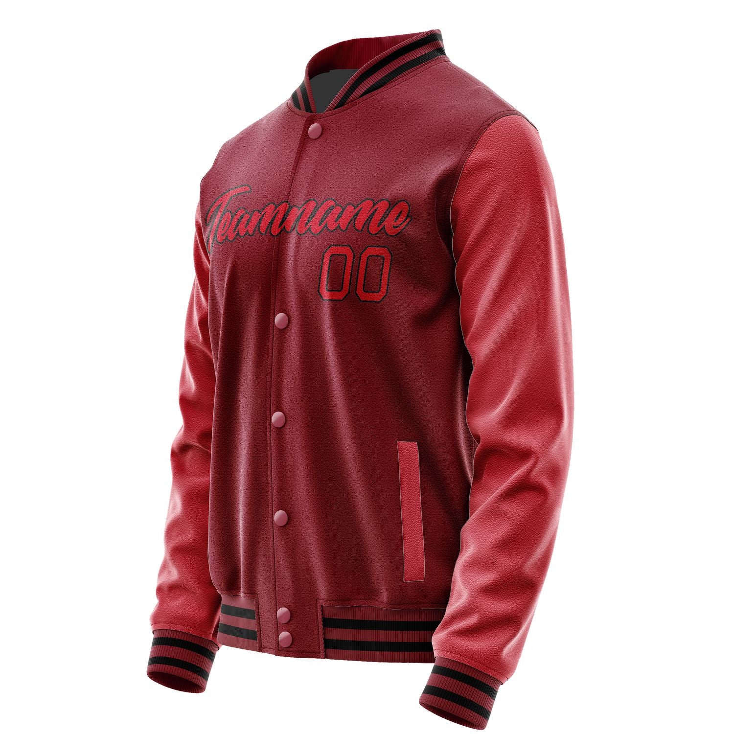 Maßgeschneidertes Karmesinrot Rot Jacke Ja1515141517B21714