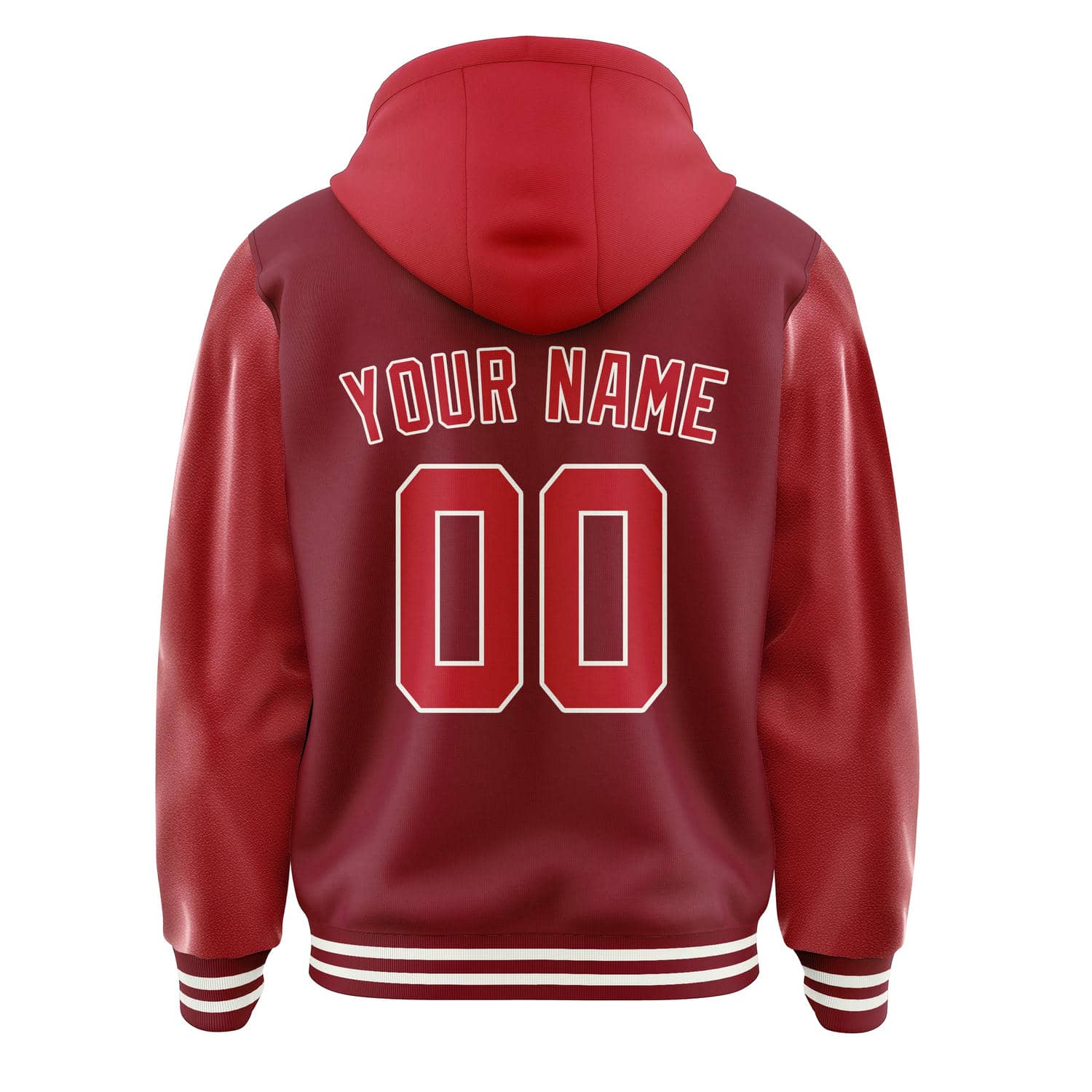 Maßgeschneidertes Karmesinrot Rot Jacke