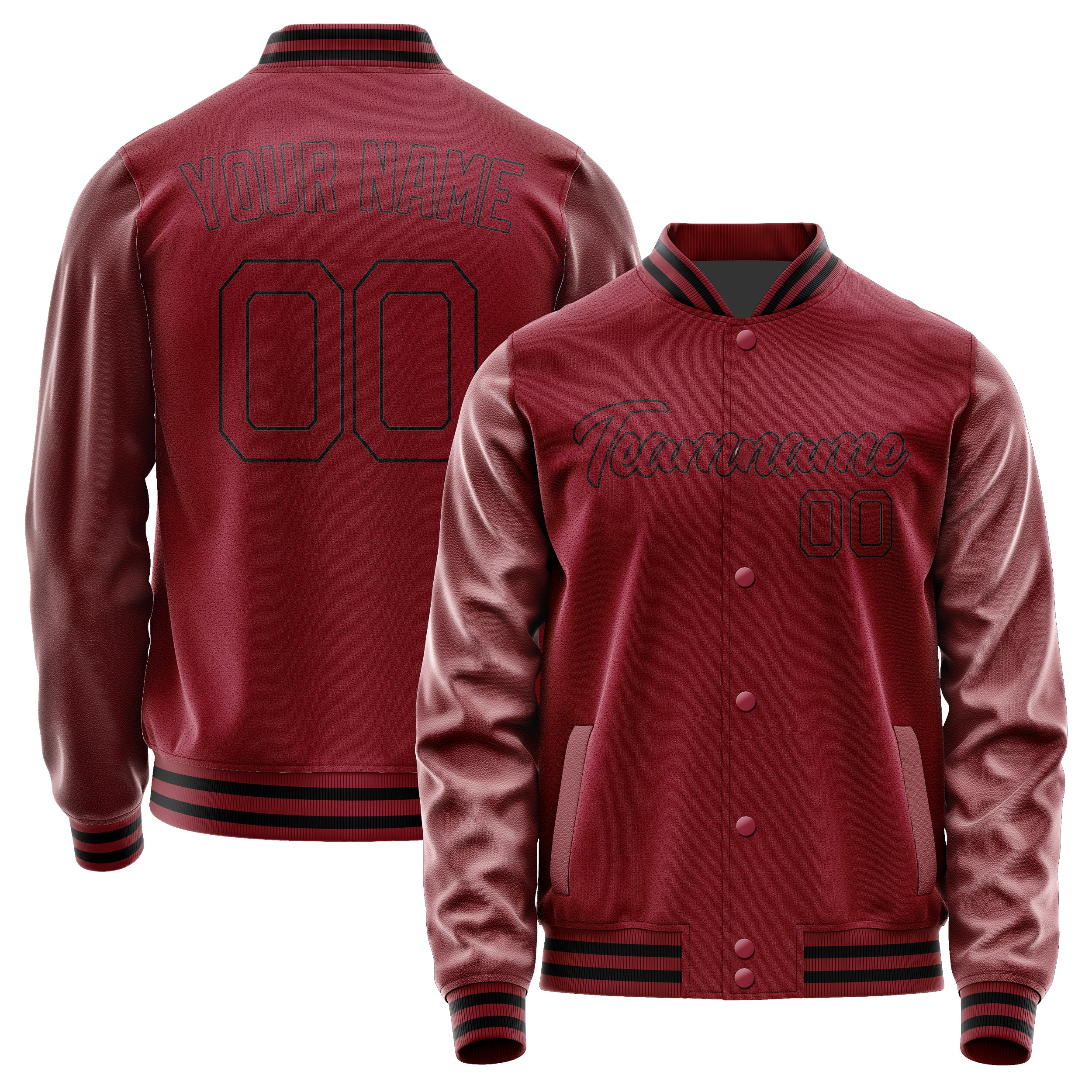 Maßgeschneidertes Karmesinrot Karmesinrot Jacke Ja1515151517B21715