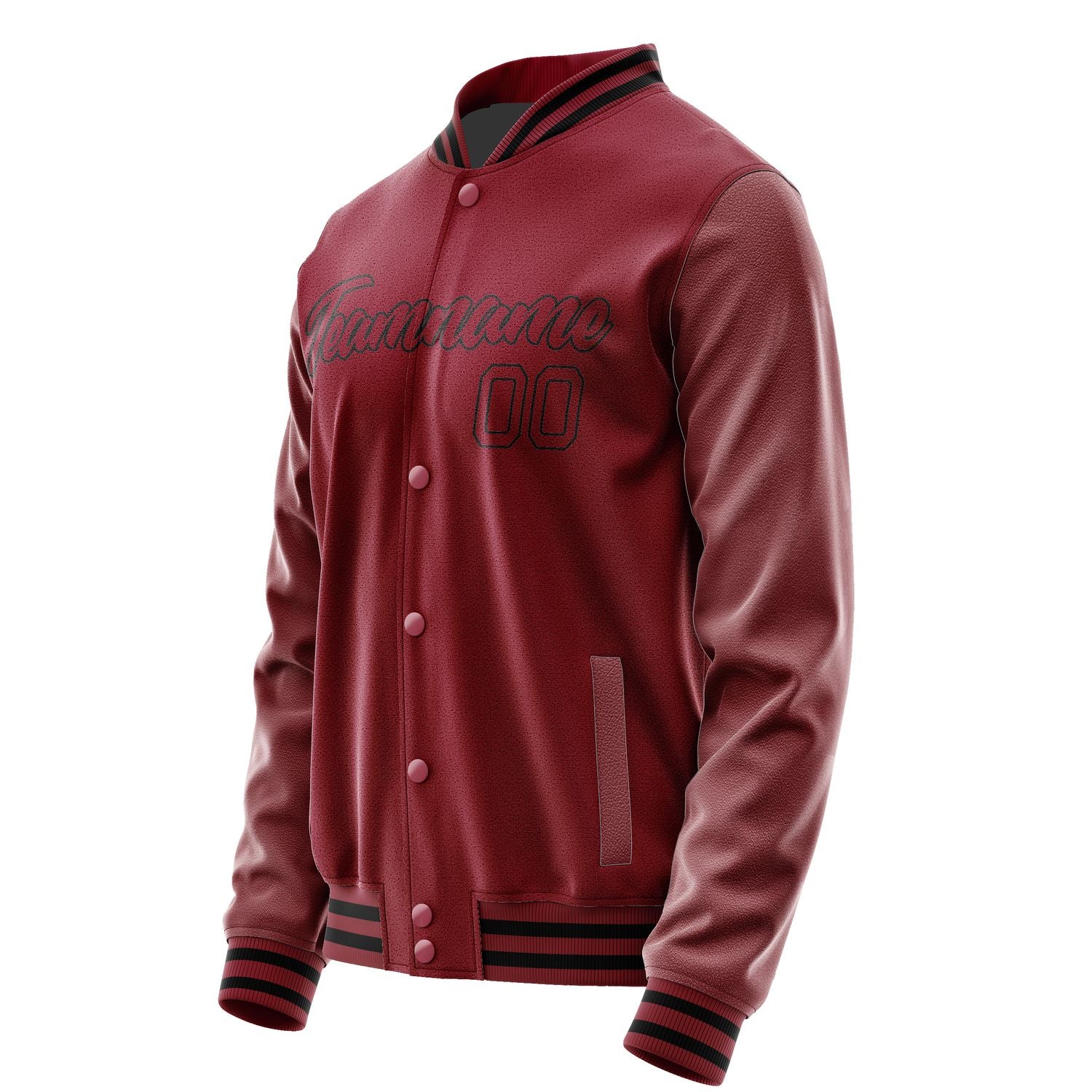Maßgeschneidertes Karmesinrot Karmesinrot Jacke Ja1515151517B21715