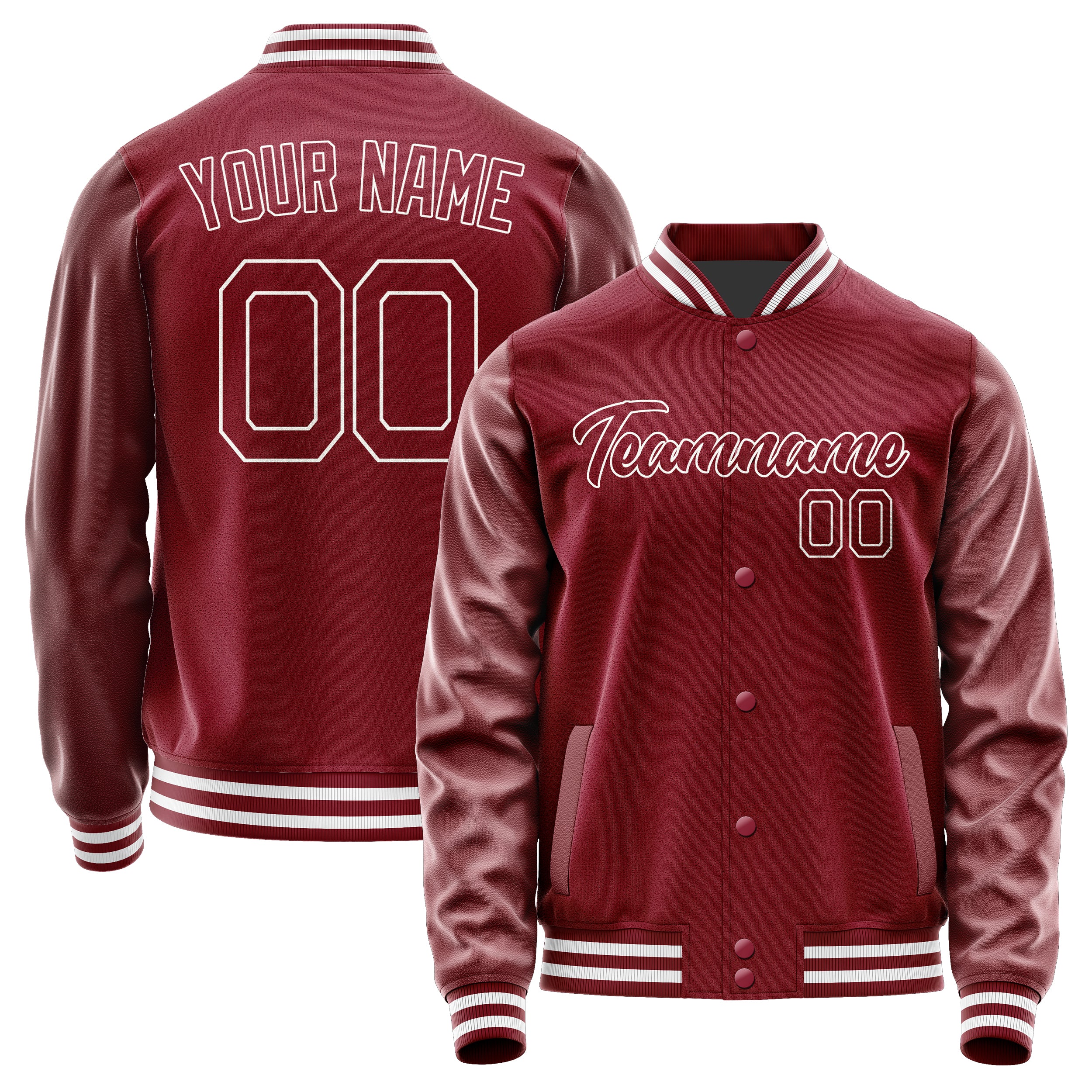 Maßgeschneidertes Karmesinrot Karmesinrot Jacke Ja1515151518B21815