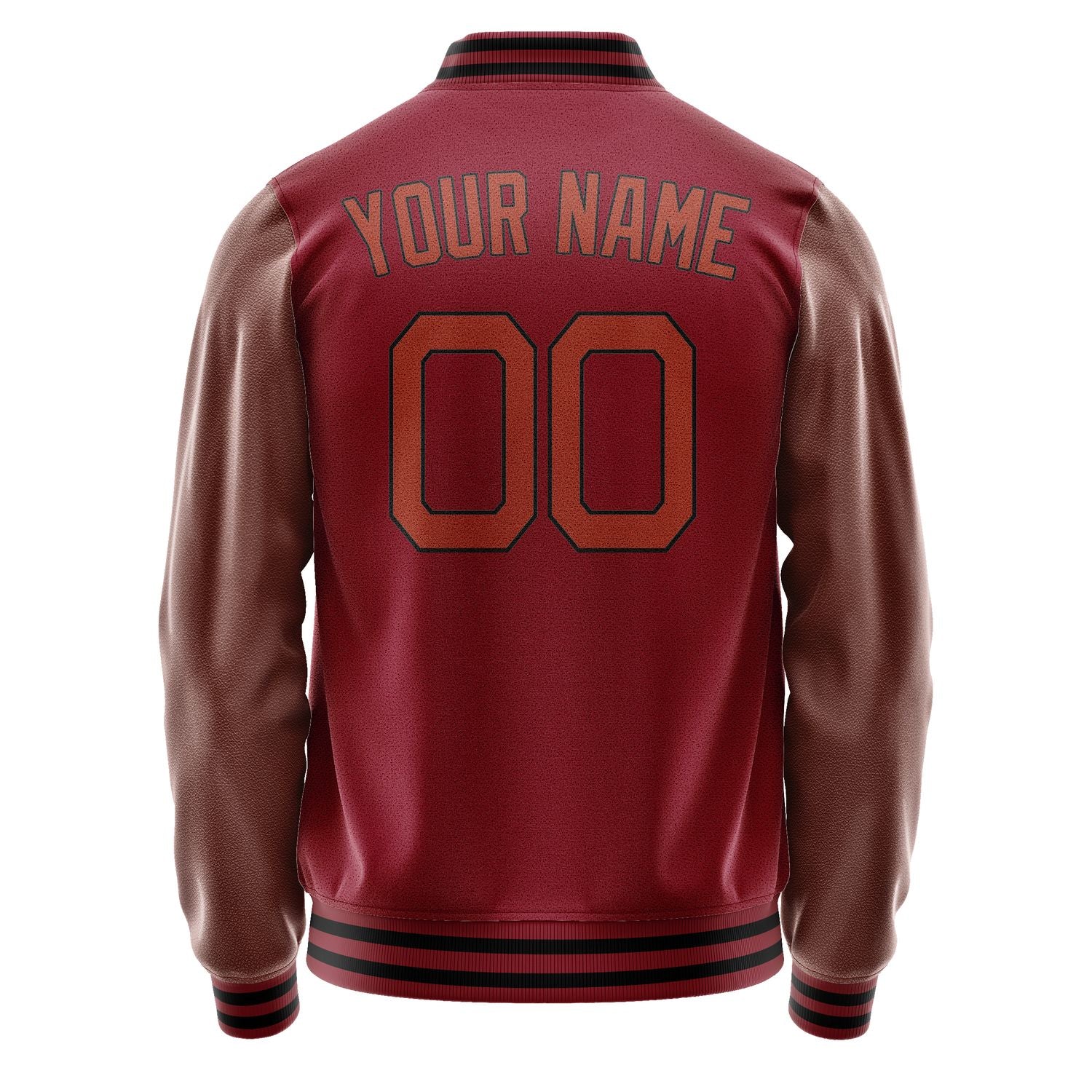 Maßgeschneidertes Karmesinrot Korallenrot Jacke Ja1515161517B21716