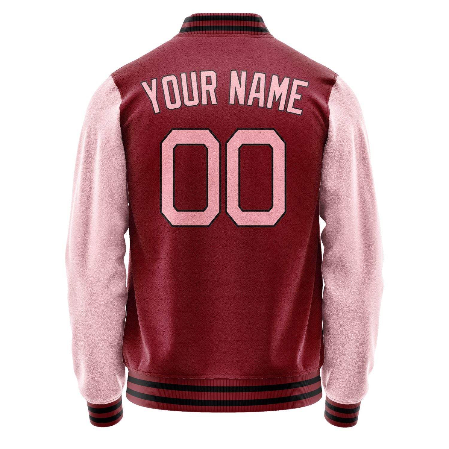 Maßgeschneidertes Karmesinrot Rosa Jacke Ja1515211517B21721