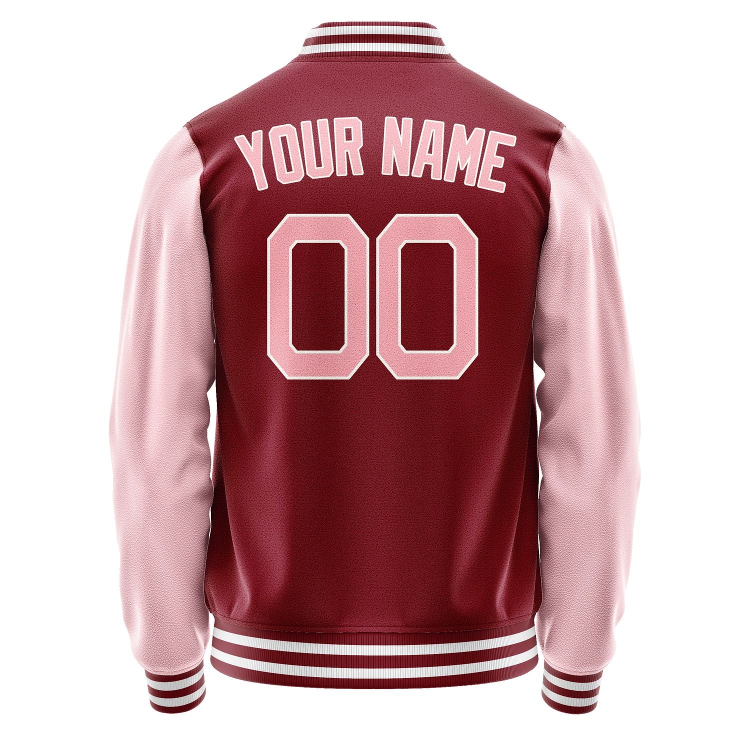 Maßgeschneidertes Karmesinrot Rosa Jacke Ja1515211518B21821
