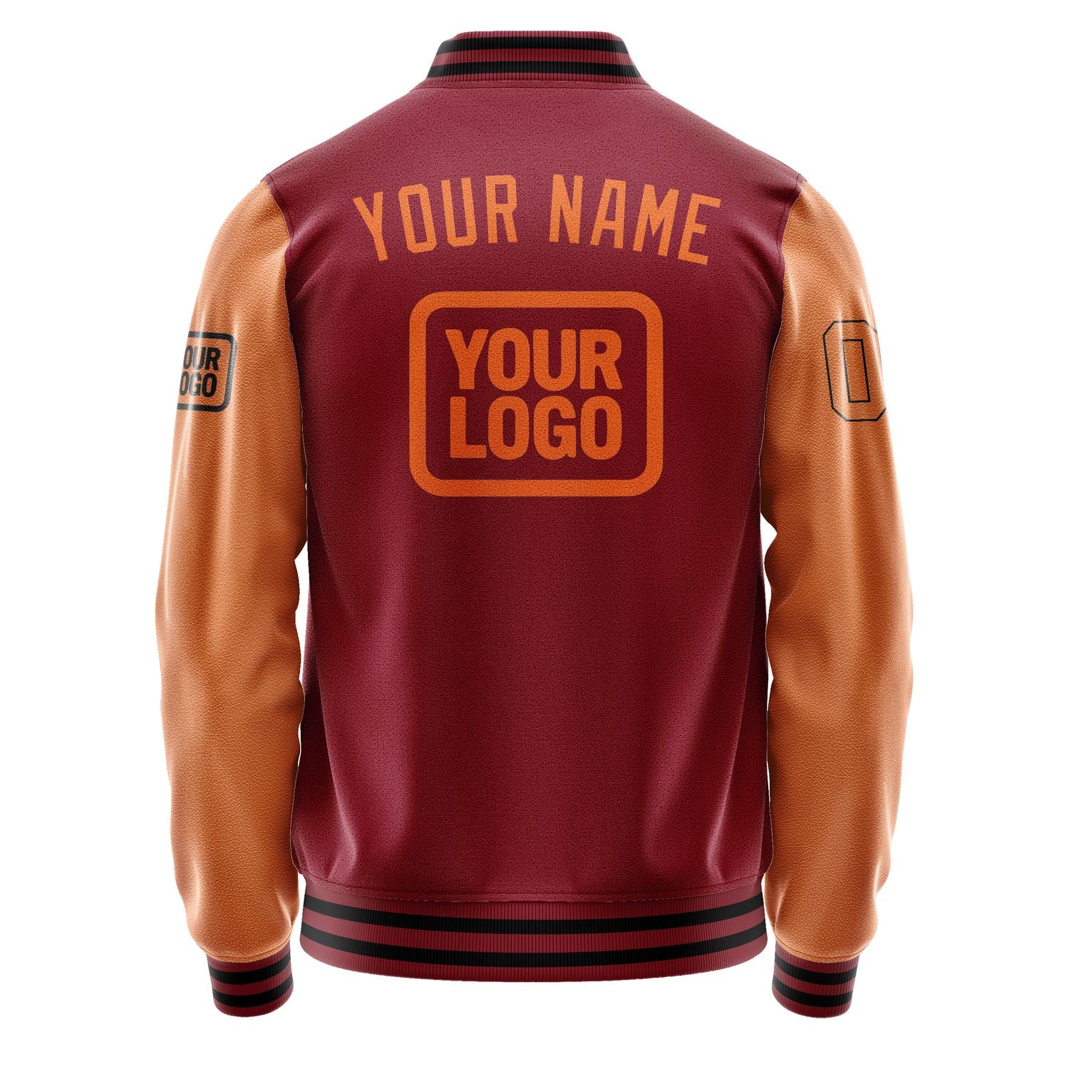 Maßgeschneidertes Karmesinrot Orange Jacke JA151528151717282817