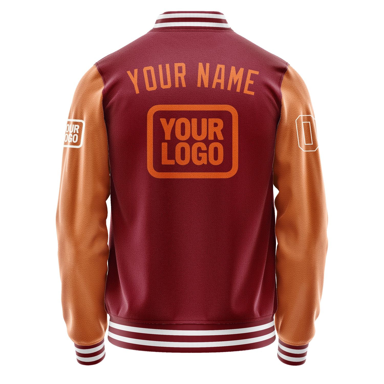 Maßgeschneidertes Karmesinrot Orange Jacke JA151528151818282818