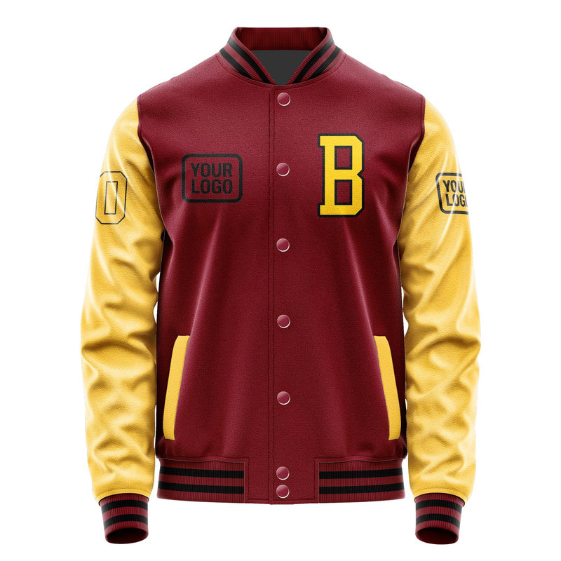 Maßgeschneidertes Karmesinrot Gold Jacke JA151530151717303017