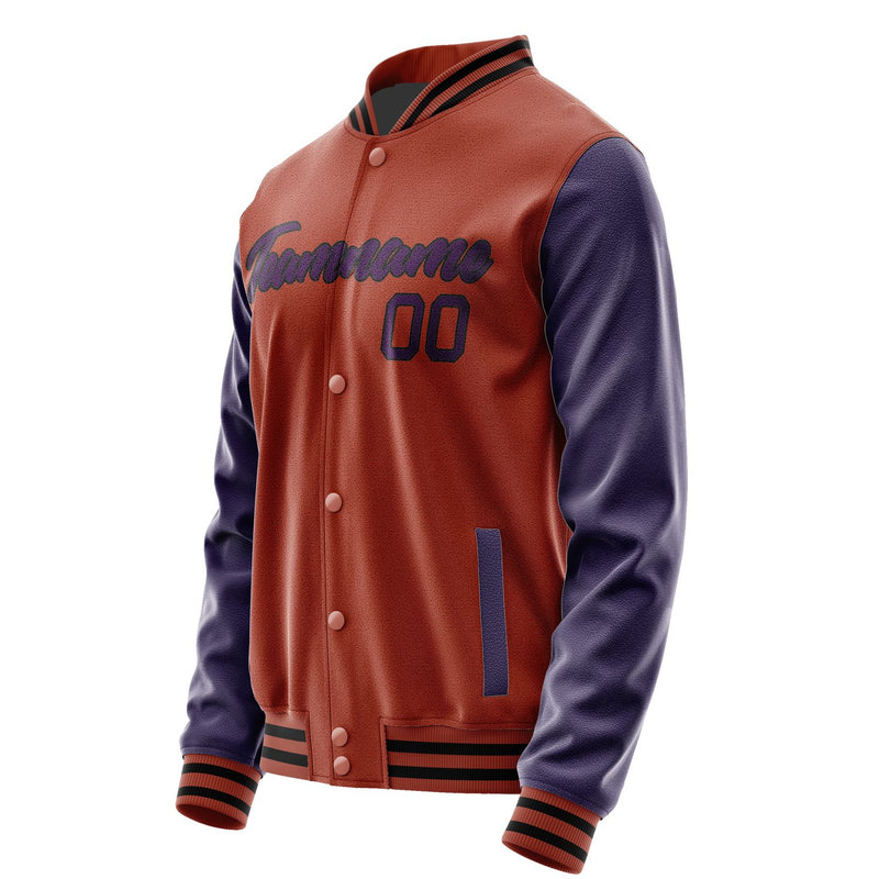 Maßgeschneidertes Korallenrot Lila Jacke JA1616071617B21707