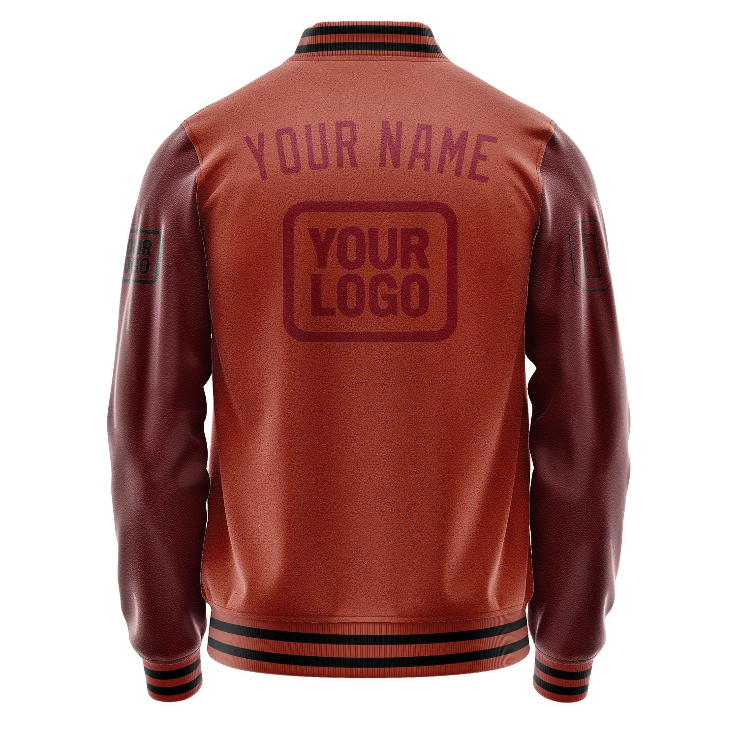 Maßgeschneidertes Korallenrot Karmesinrot Jacke JA161615161717151517