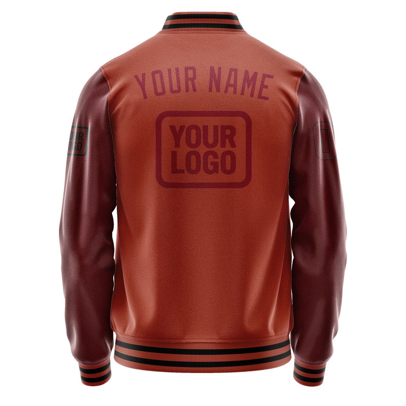 Maßgeschneidertes Korallenrot Karmesinrot Jacke JA161615161717151517