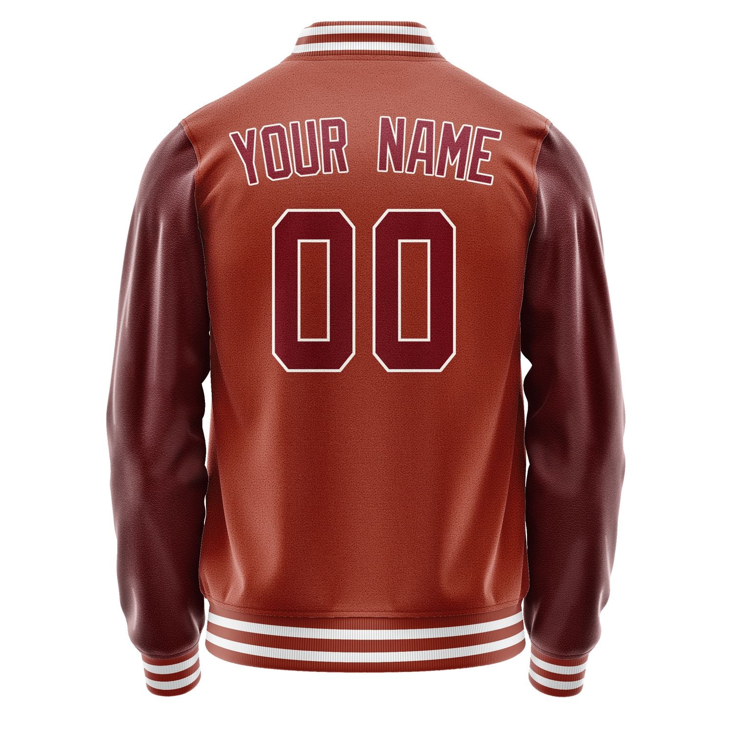 Maßgeschneidertes Korallenrot Karmesinrot Jacke JA1616151618B31815