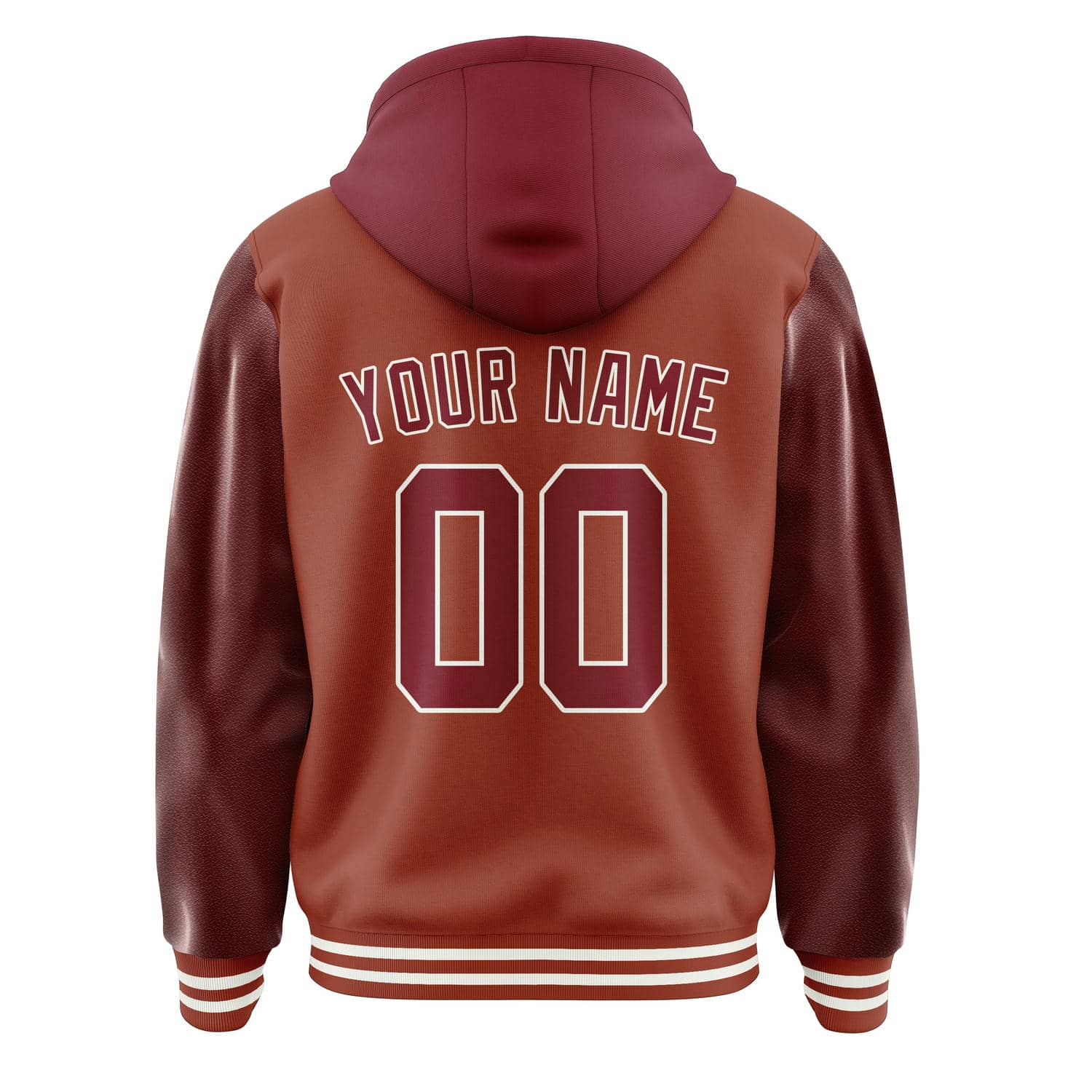 Maßgeschneidertes Korallenrot Karmesinrot Jacke