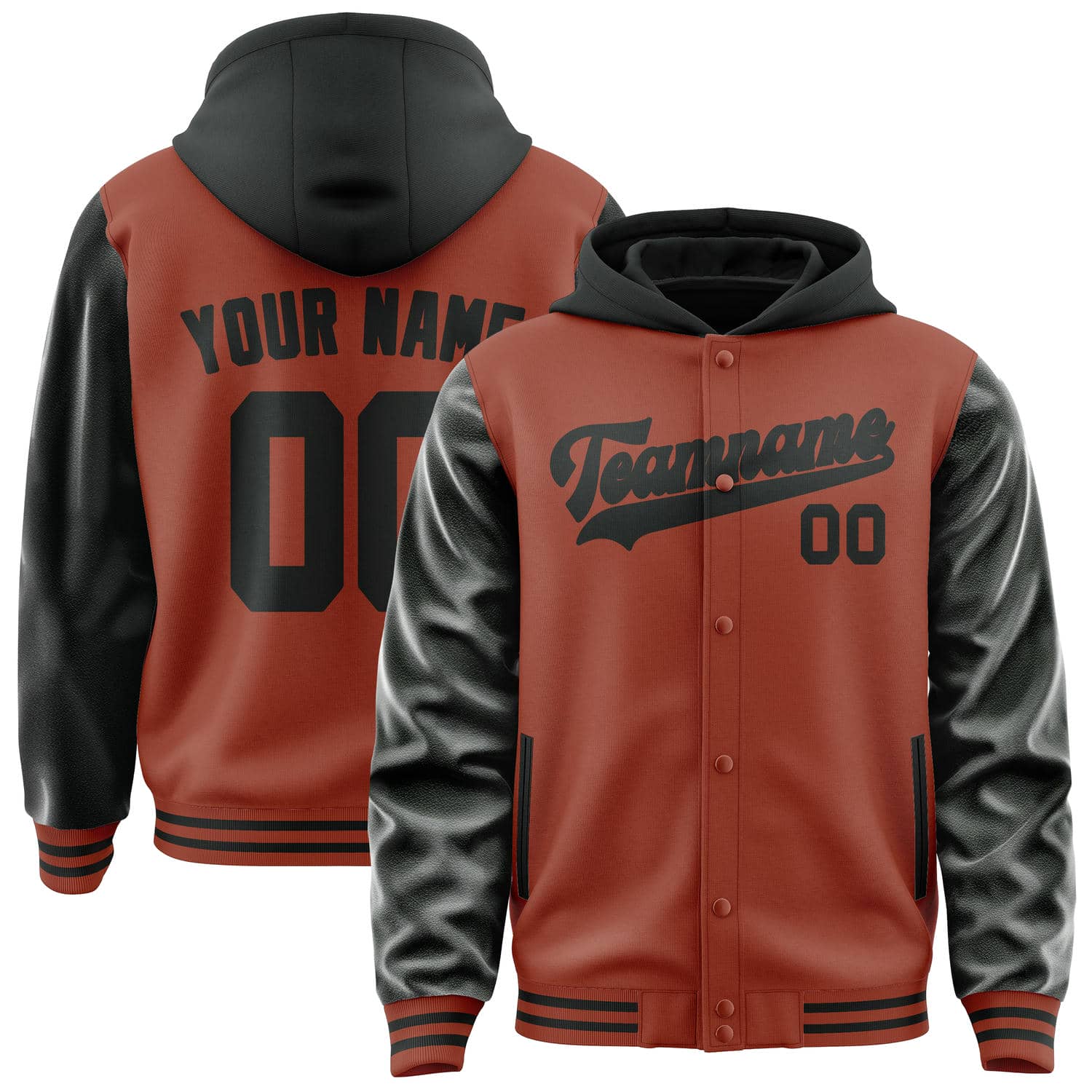 Maßgeschneidertes Korallenrot Schwarz Jacke JA161617161717171717