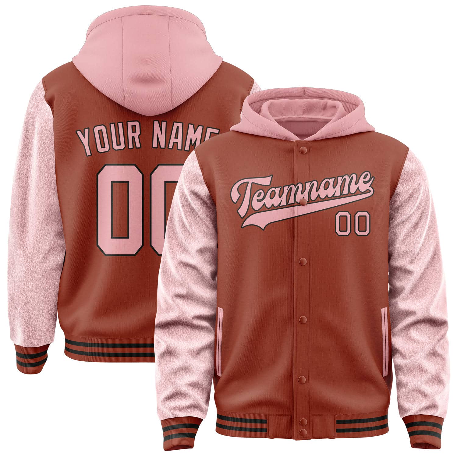 Maßgeschneidertes Korallenrot Rosa Jacke JA161621161717212117