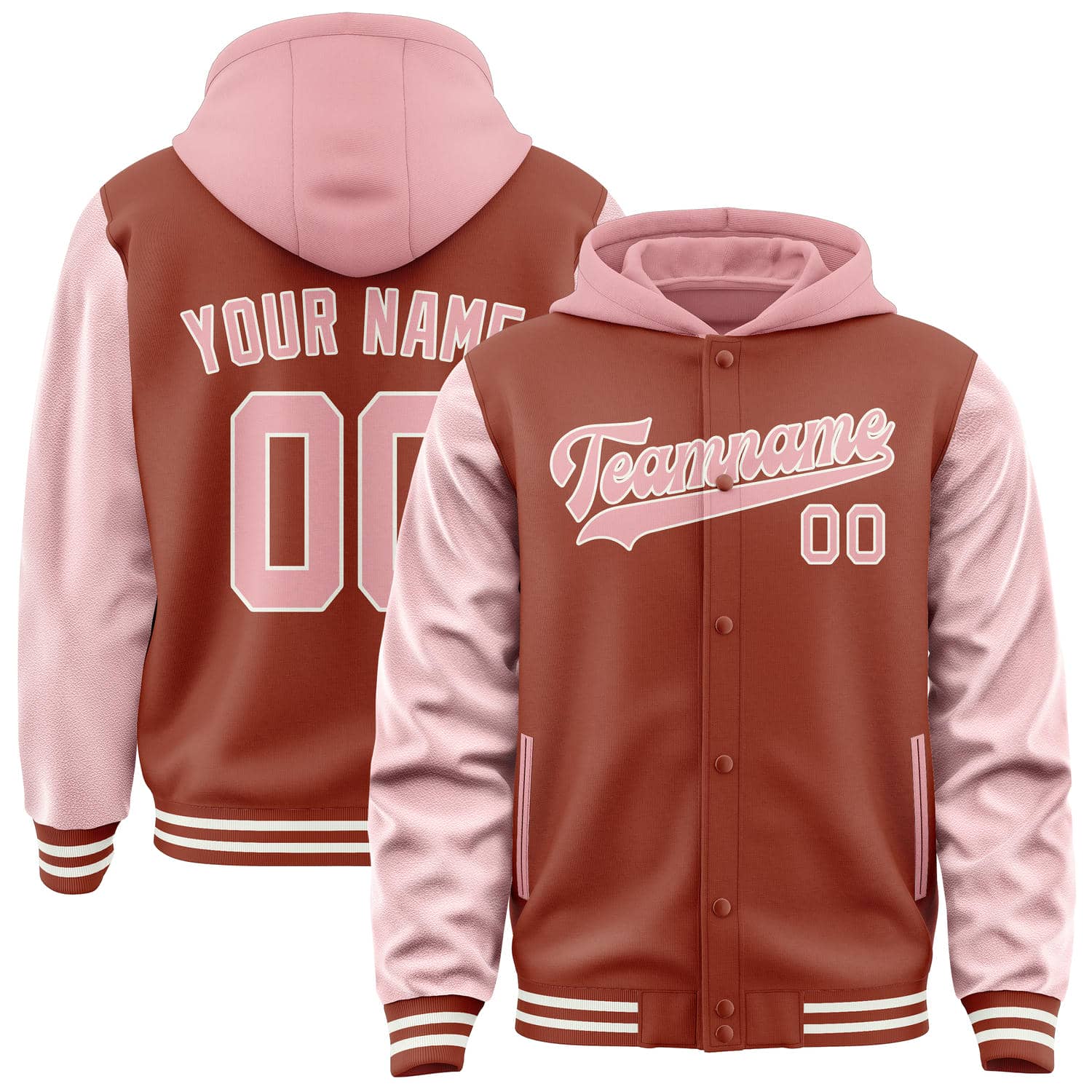 Maßgeschneidertes Korallenrot Rosa Jacke JA161621161818212118