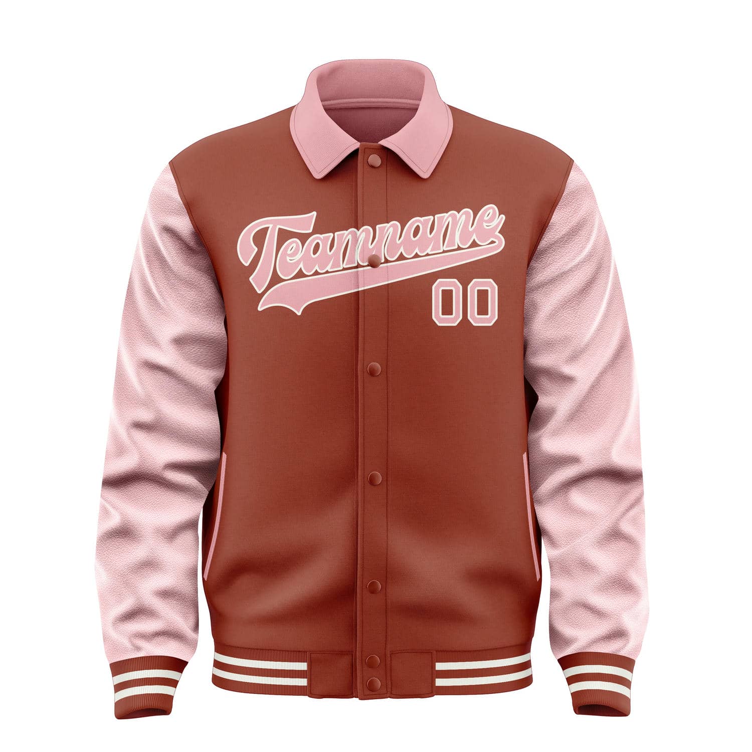 Maßgeschneidertes Korallenrot Rosa Jacke