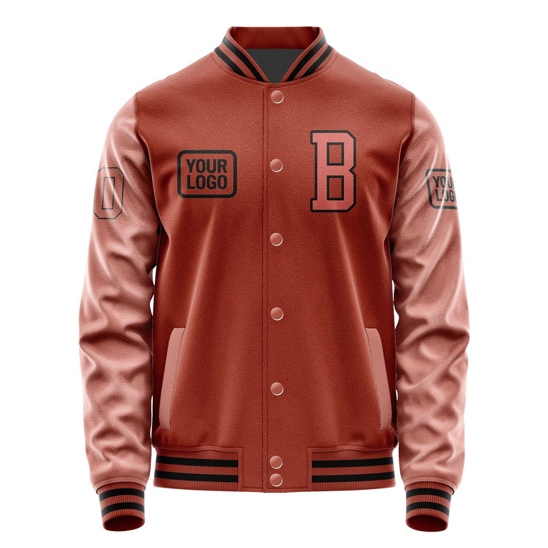 Maßgeschneidertes Korallenrot Kupferrose Jacke JA161629161717292917