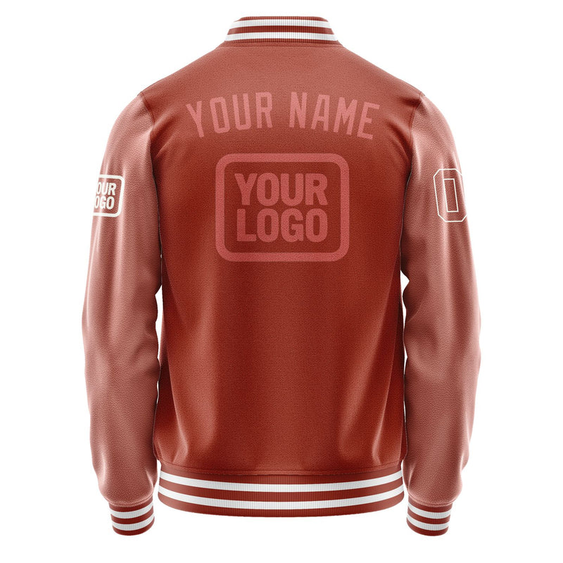Maßgeschneidertes Korallenrot Kupferrose Jacke JA161629161818292918