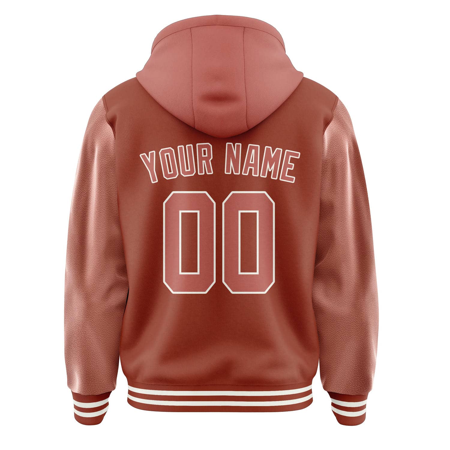 Maßgeschneidertes Korallenrot Kupferrose Jacke