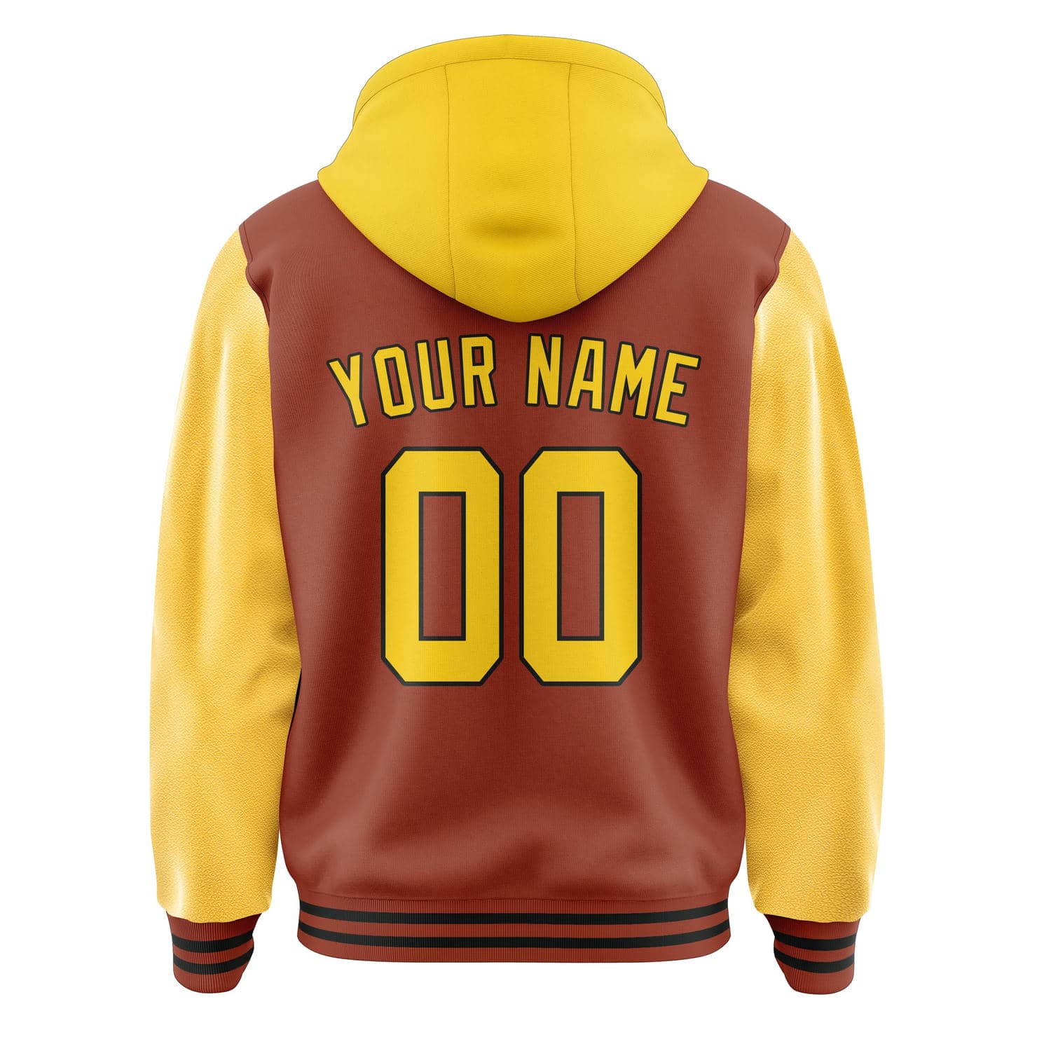 Maßgeschneidertes Korallenrot Gold Jacke