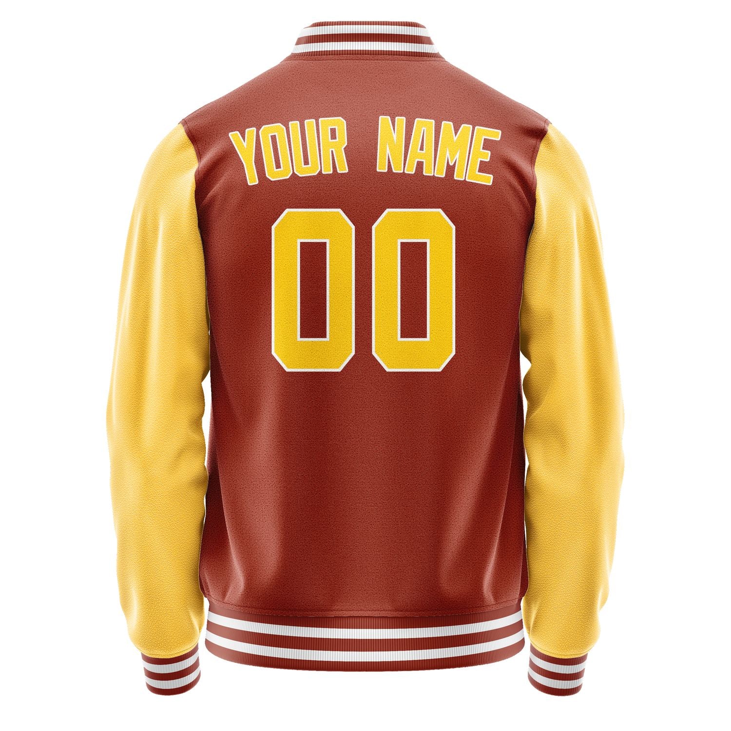 Maßgeschneidertes Korallenrot Gold Jacke JA1616301618B31830