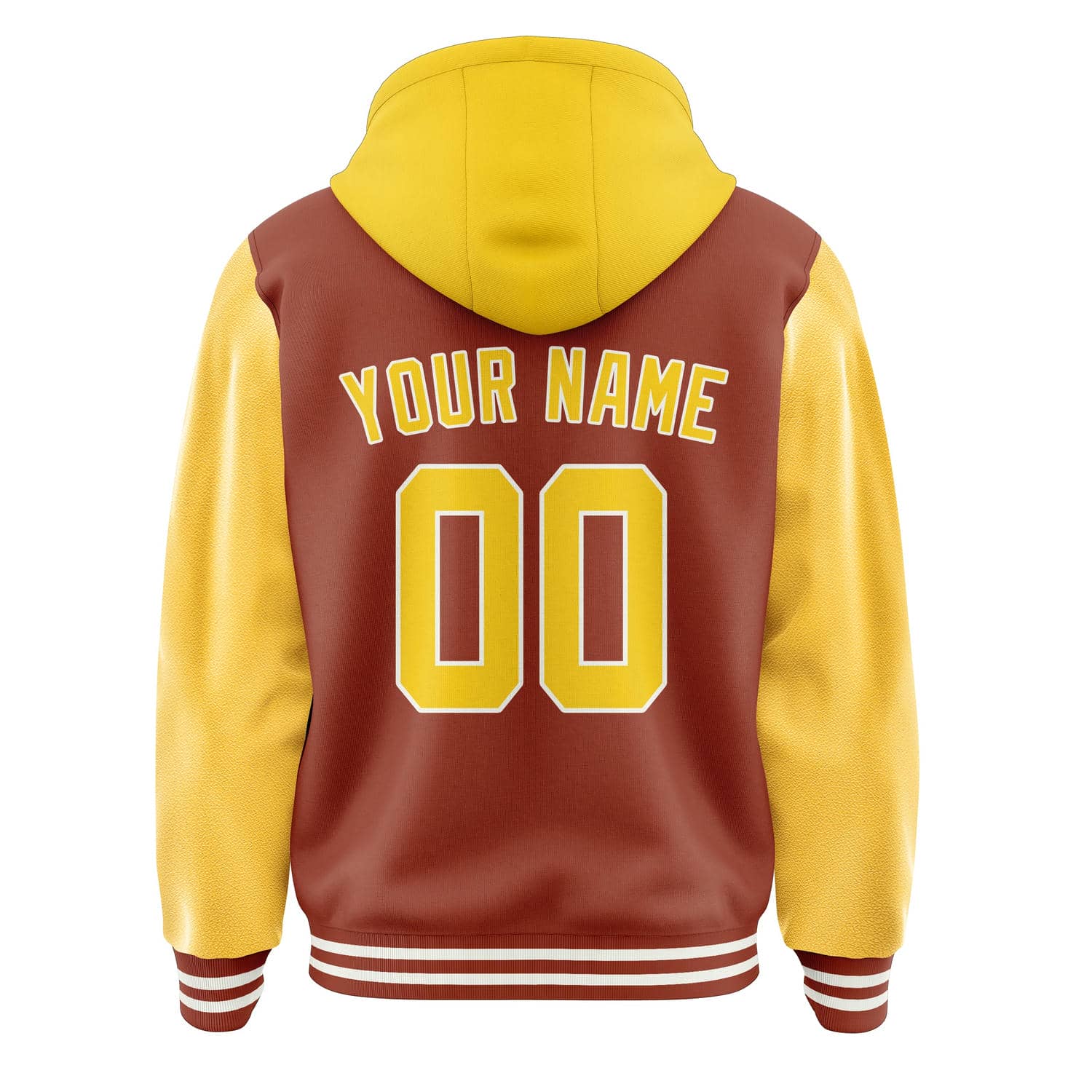 Maßgeschneidertes Korallenrot Gold Jacke