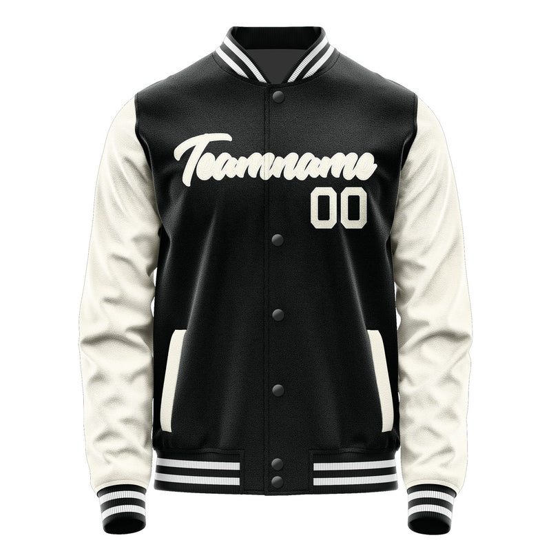 Maßgeschneidertes Schwarz Beige Jacke Ja1717031718B21803