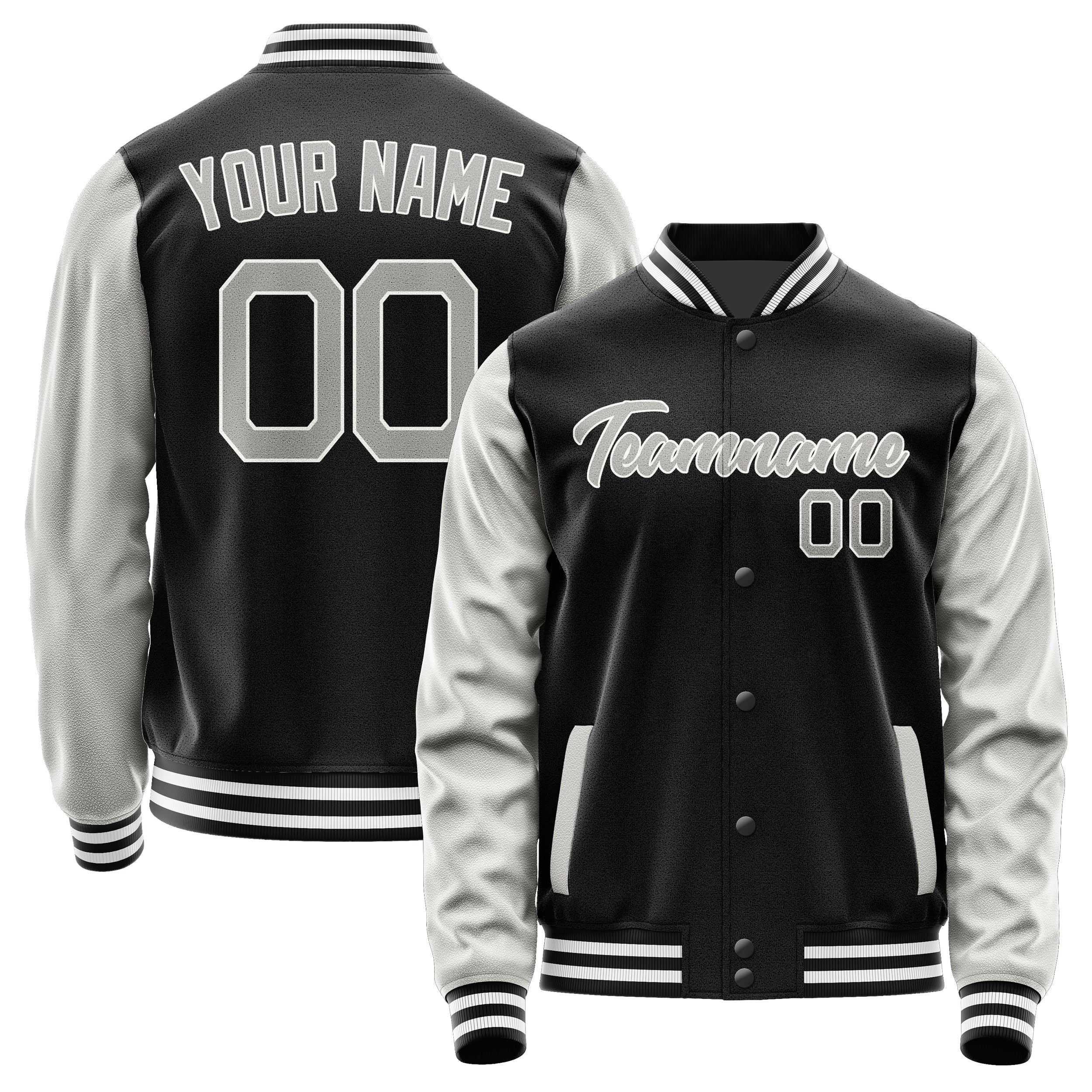 Maßgeschneidertes Schwarz Grau Jacke Ja1717041718B21804