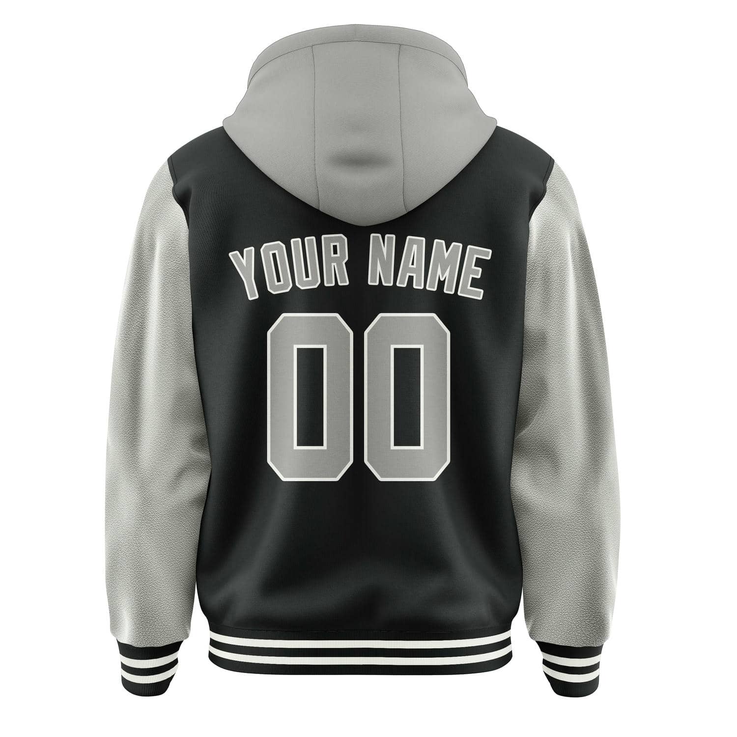 Maßgeschneidertes Schwarz Grau Jacke