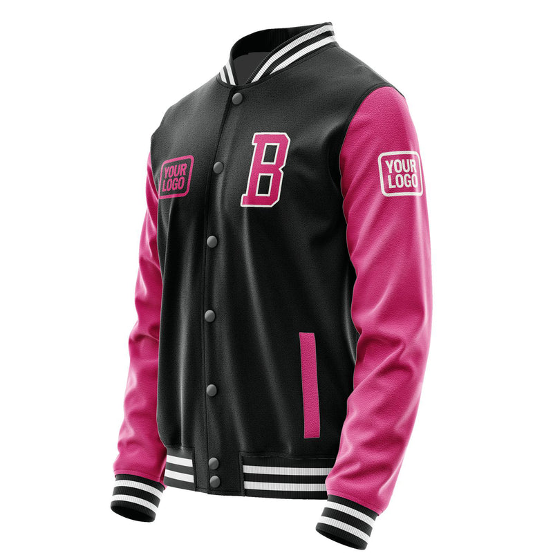 Maßgeschneidertes Schwarz Rosarot Jacke JA171713171818131318