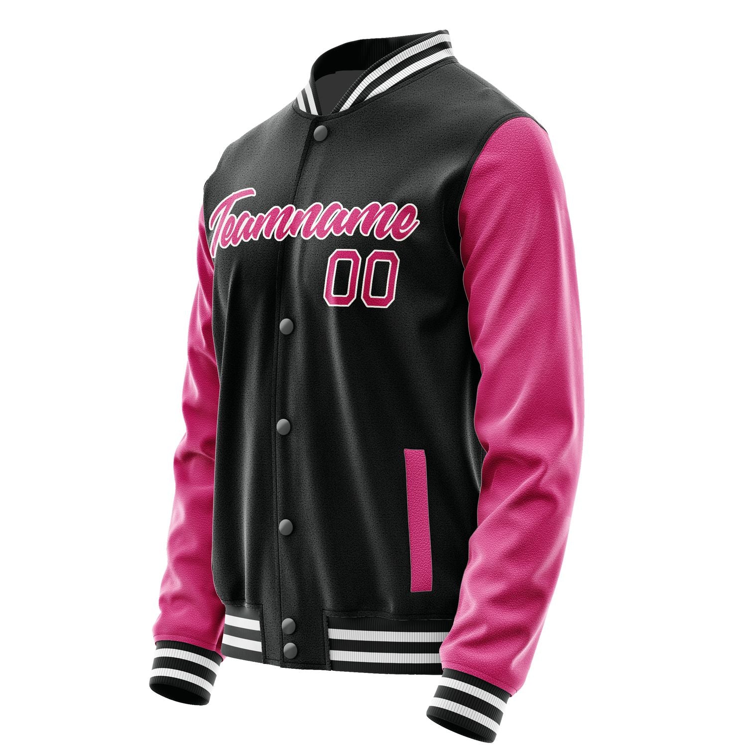 Maßgeschneidertes Schwarz Rosarot Jacke Ja1717131718B21813