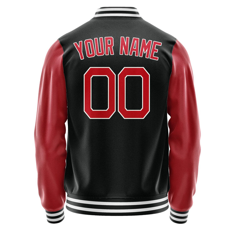 Maßgeschneidertes Schwarz Rot Jacke Ja1717141718B21814