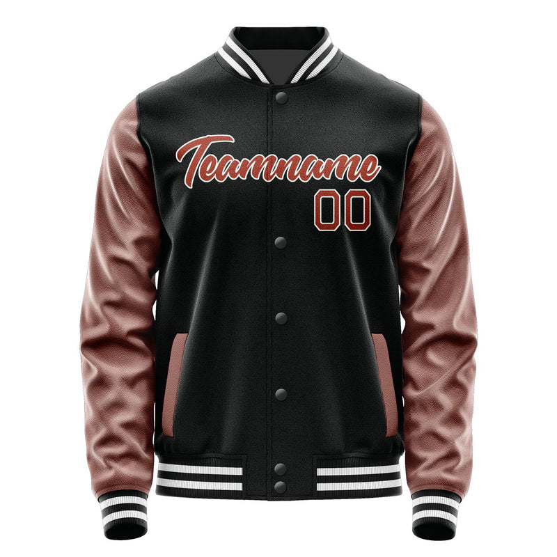 Maßgeschneidertes Schwarz Korallenrot Jacke Ja1717161718B21816