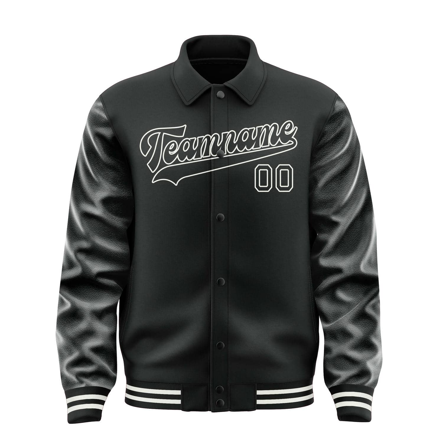 Maßgeschneidertes Schwarz Weiß Jacke