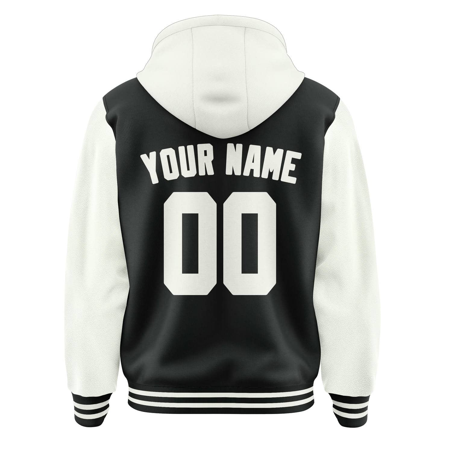 Maßgeschneidertes Schwarz Weiß Jacke