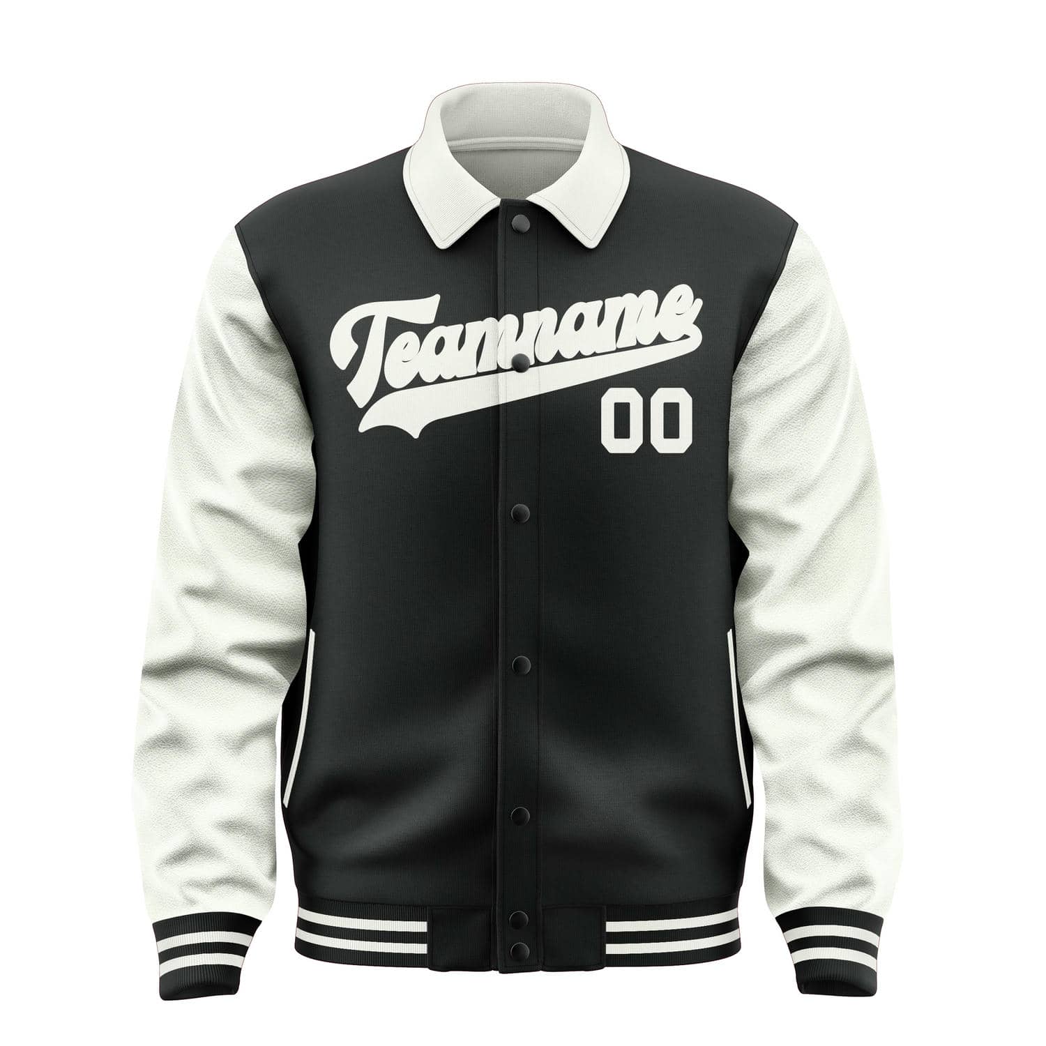 Maßgeschneidertes Schwarz Weiß Jacke