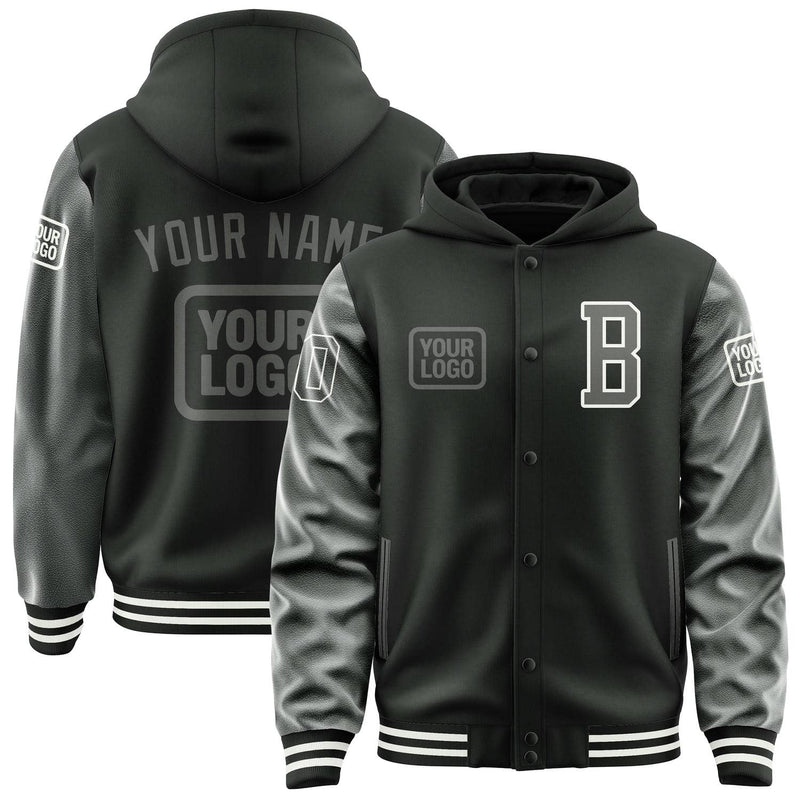 Maßgeschneidertes Schwarz Dunkelgrau Jacke JA171720171818202018