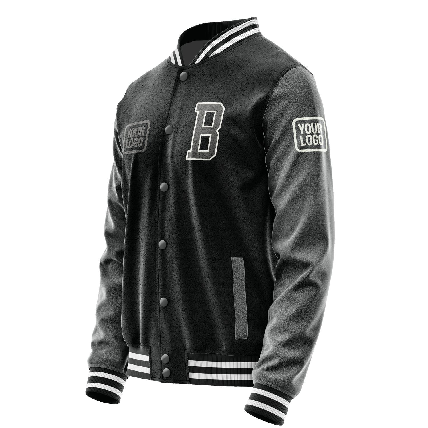 Maßgeschneidertes Schwarz Dunkelgrau Jacke JA171720171818202018