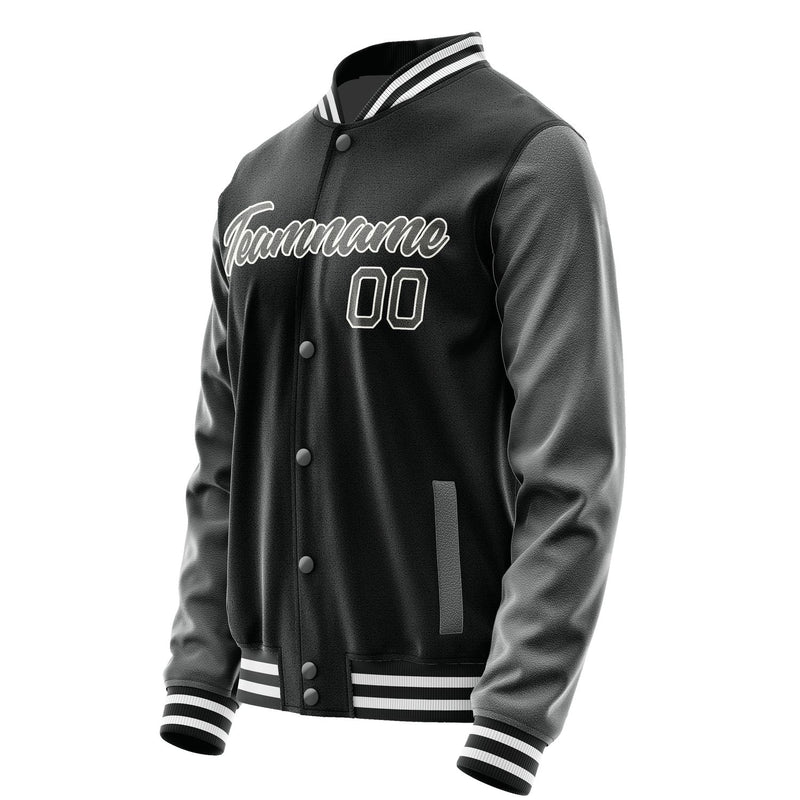 Maßgeschneidertes Schwarz Dunkelgrau Jacke Ja1717201718B21820