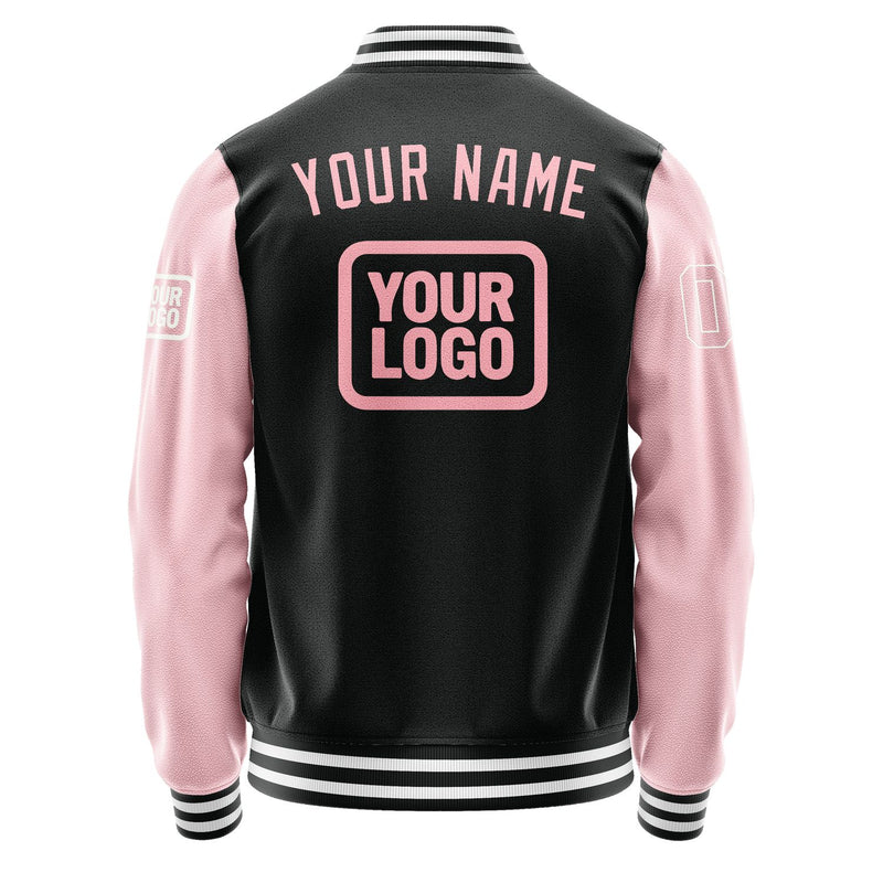 Maßgeschneidertes Schwarz Rosa Jacke JA171721171818212118