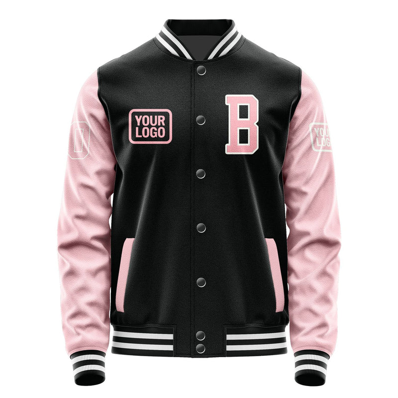 Maßgeschneidertes Schwarz Rosa Jacke JA171721171818212118