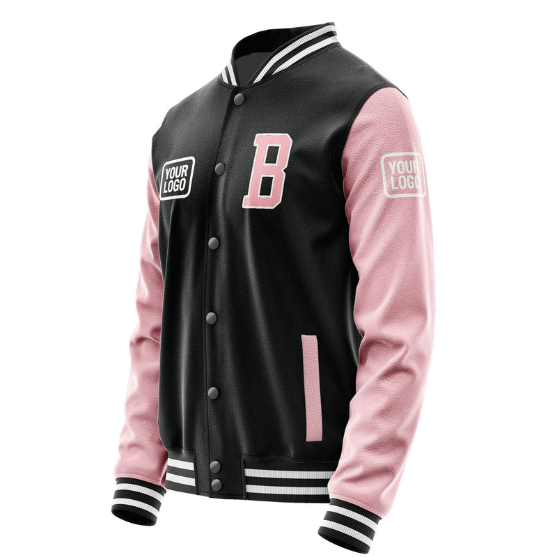 Maßgeschneidertes Schwarz Rosa Jacke JA171721171818212118