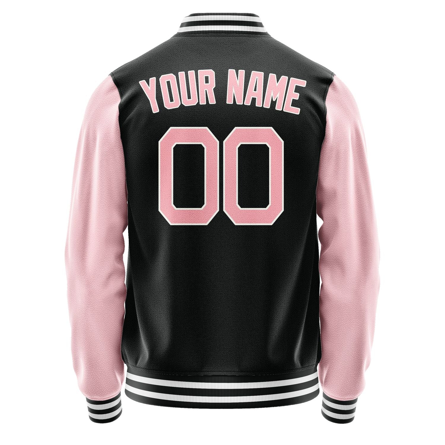 Maßgeschneidertes Schwarz Rosa Jacke Ja1717211718B21821