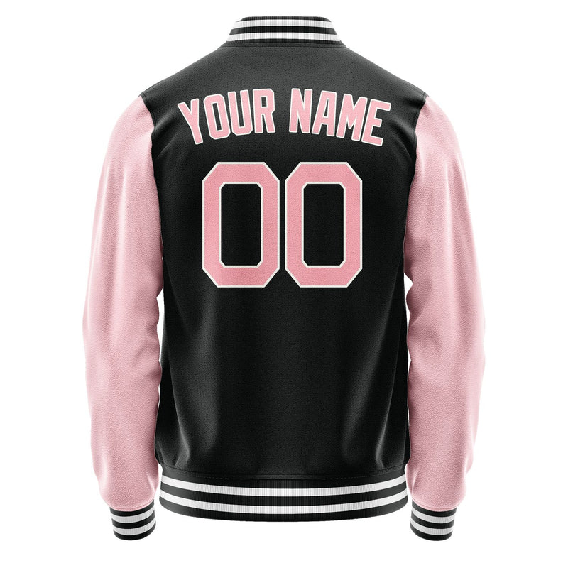Maßgeschneidertes Schwarz Rosa Jacke Ja1717211718B21821