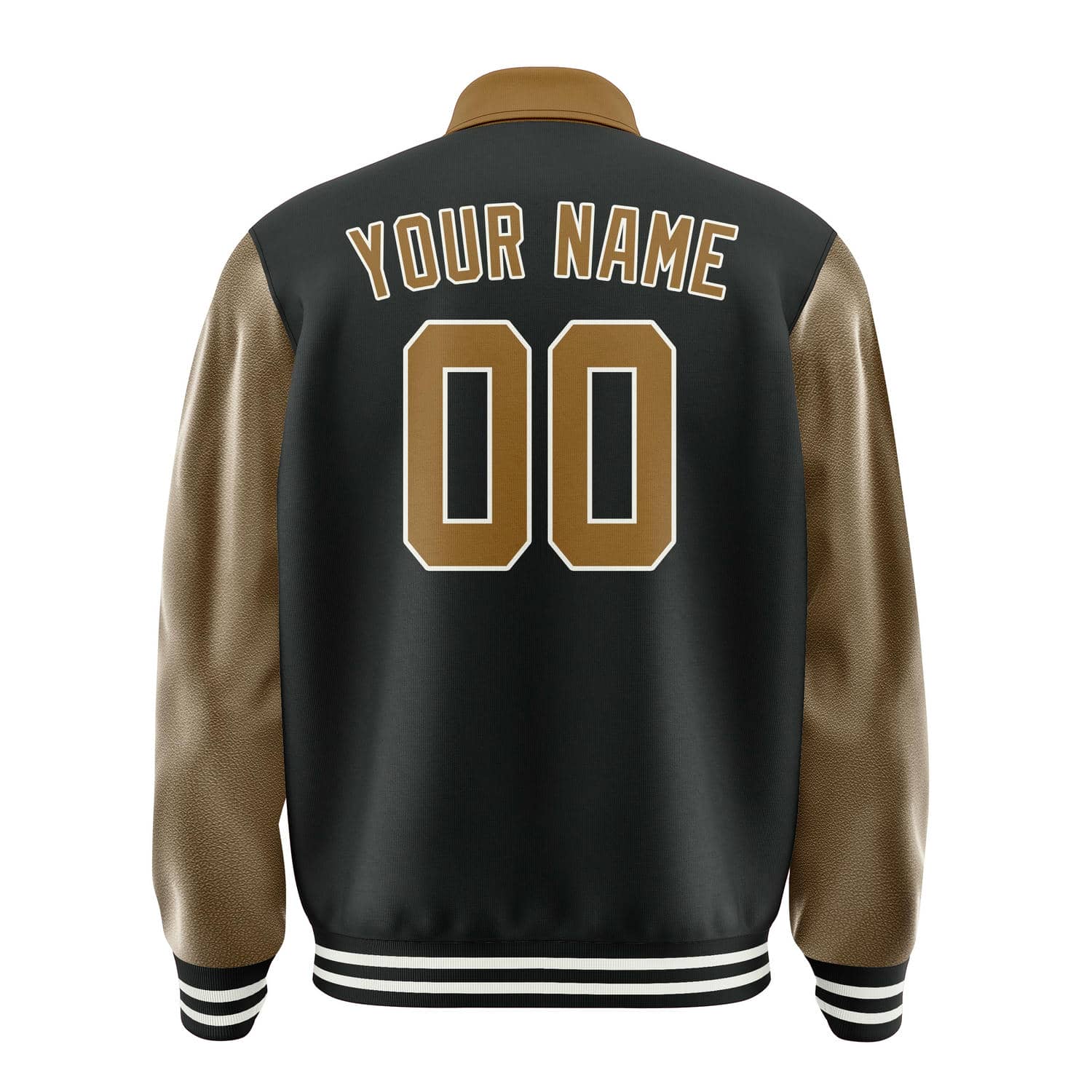 Maßgeschneidertes Schwarz Khaki Jacke
