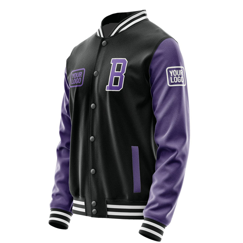 Maßgeschneidertes Schwarz Lavendel Jacke JA171723171818232318