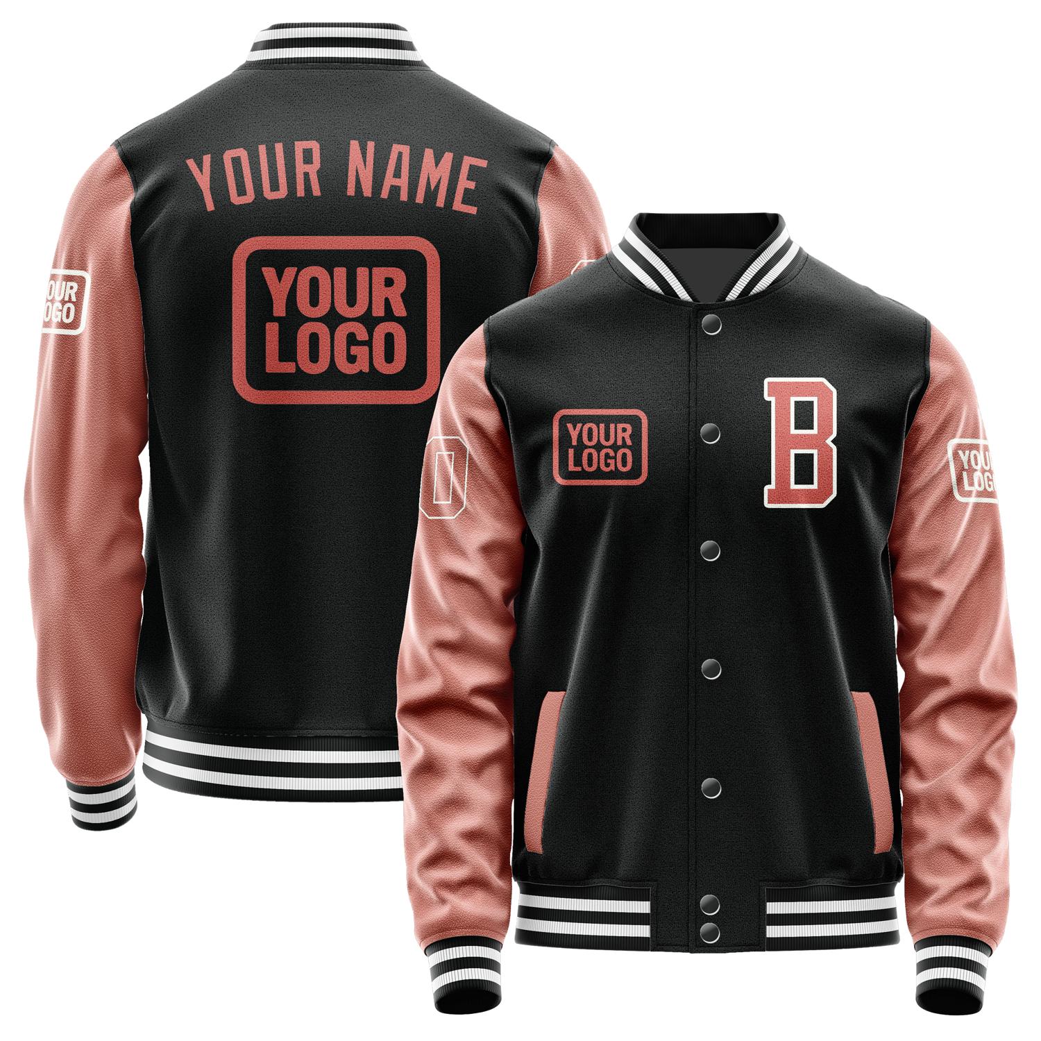 Maßgeschneidertes Schwarz Kupferrose Jacke JA171729171818292918