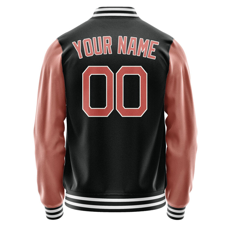 Maßgeschneidertes Schwarz Kupferrose Jacke Ja1717291718B21829